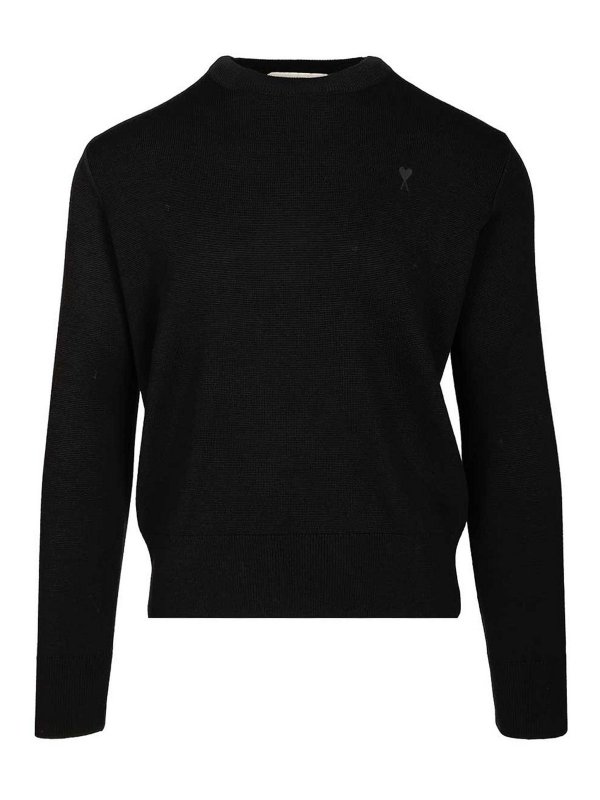 AMI PARIS: crew necks - Ami De Coeur Sweater