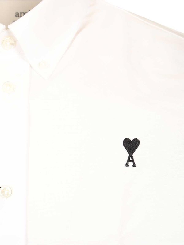 Camisa - Blanco shop online: AMI PARIS