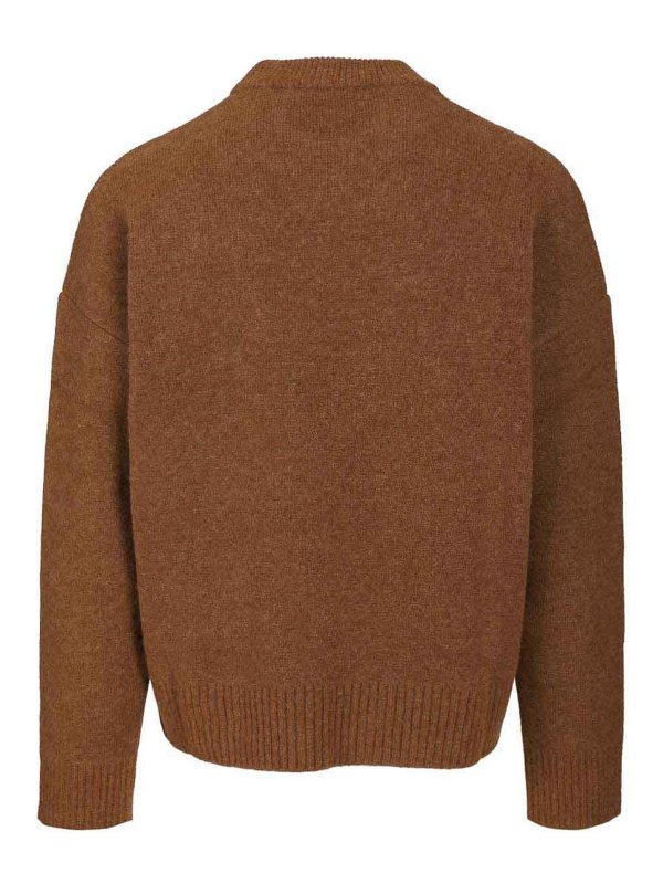 AMI PARIS: crew necks online - Ami De Coeur Sweater
