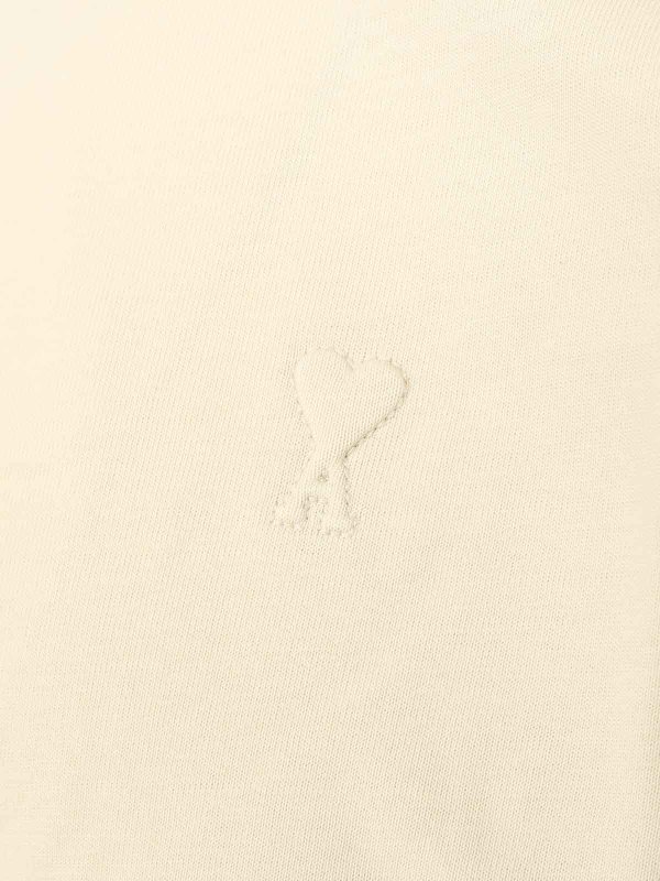 The Best Shops AMI PARIS: t-shirts - Ami De Coeur Cotton T-Shirt