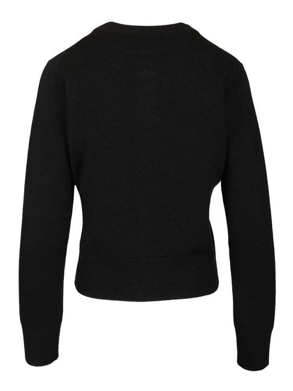 AMI PARIS: cardigans online - Ami De Coeur Cardigan