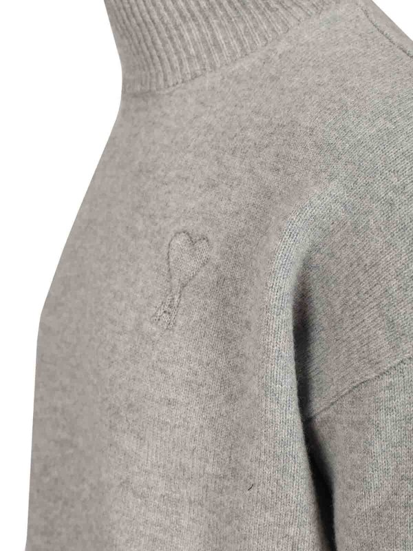 The Best Shops AMI PARIS: crew necks - Turtleneck Sweater