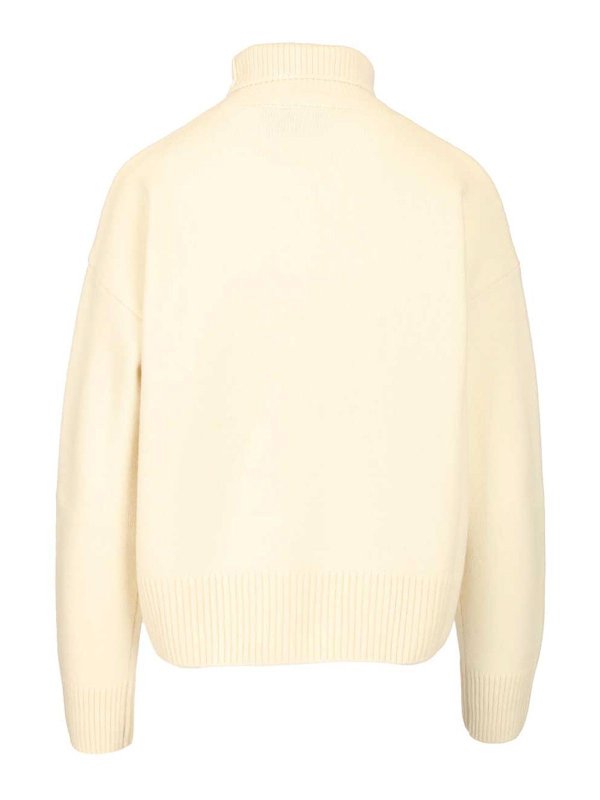 AMI PARIS: Pull col rond online - Pull Col Rond - Blanc