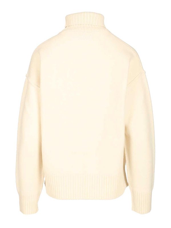 AMI PARIS: Suéteres con cuello pico online - Suéter Cuello Redondo - Blanco