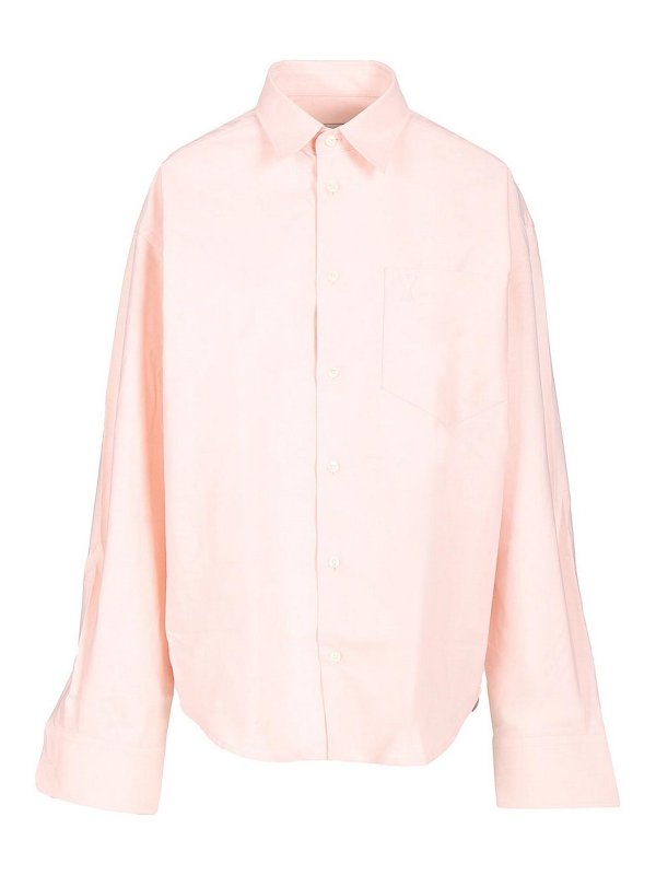AMI PARIS: shirts - Ami De Coeur Shirt