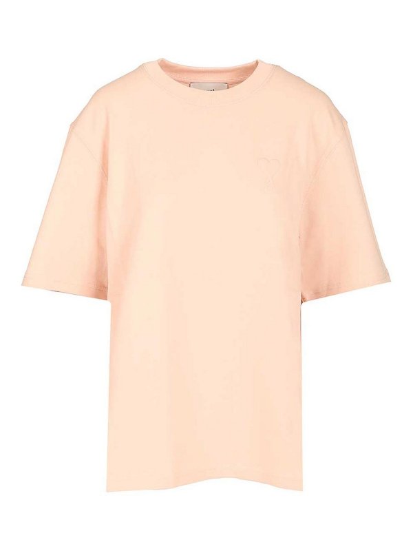 AMI PARIS: t-shirts - Cotton T-Shirt
