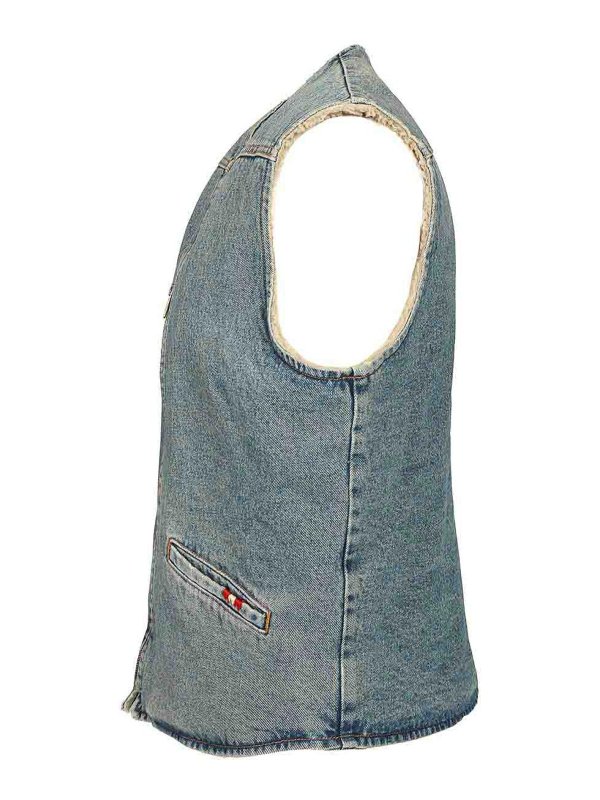 The Best Shops AMISH: vests - Denim Vest