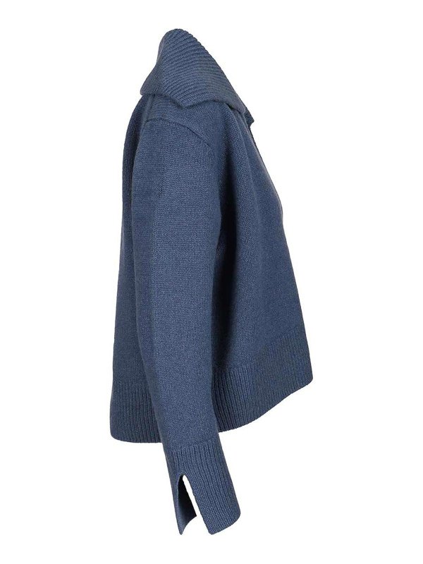 The Best Shops ARCH4: クルーネック - クルーネック - ブルー