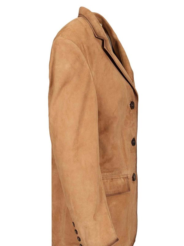 The Best Shops ARMA: leather jacket - Modena Suede Jacket