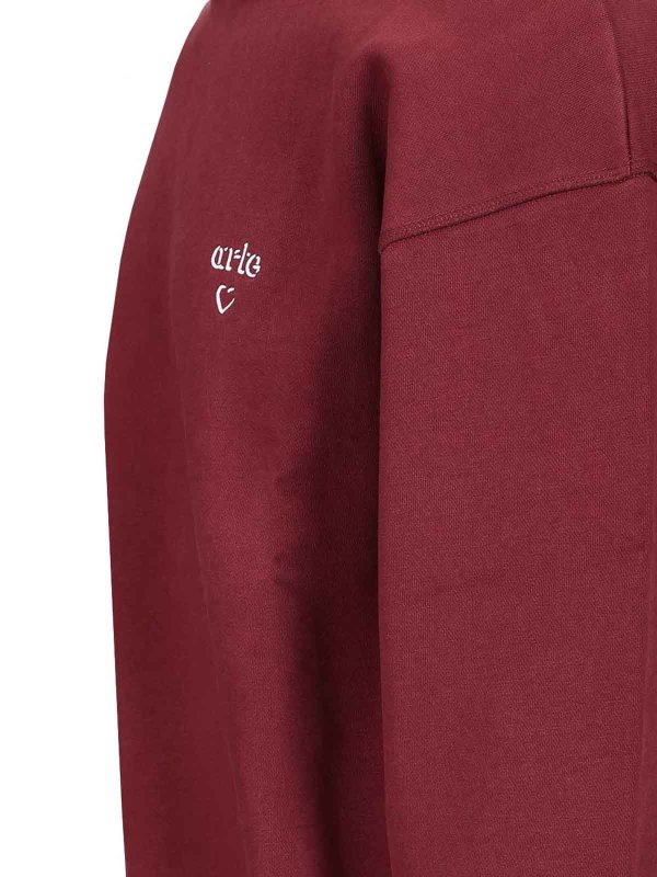 Sudadera - Rojo Oscuro shop online: ARTE