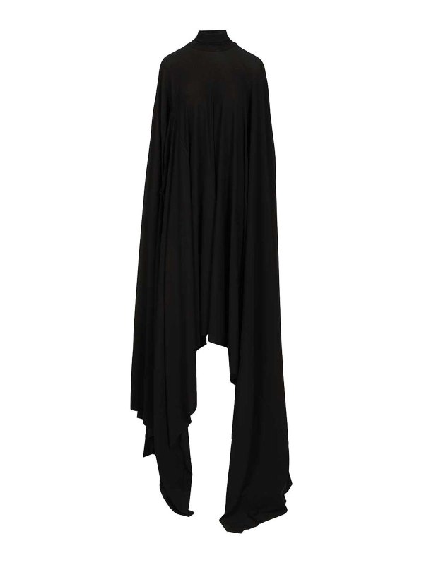 BALENCIAGA: Turtlenecks & Polo necks - Asymmetrical Dress