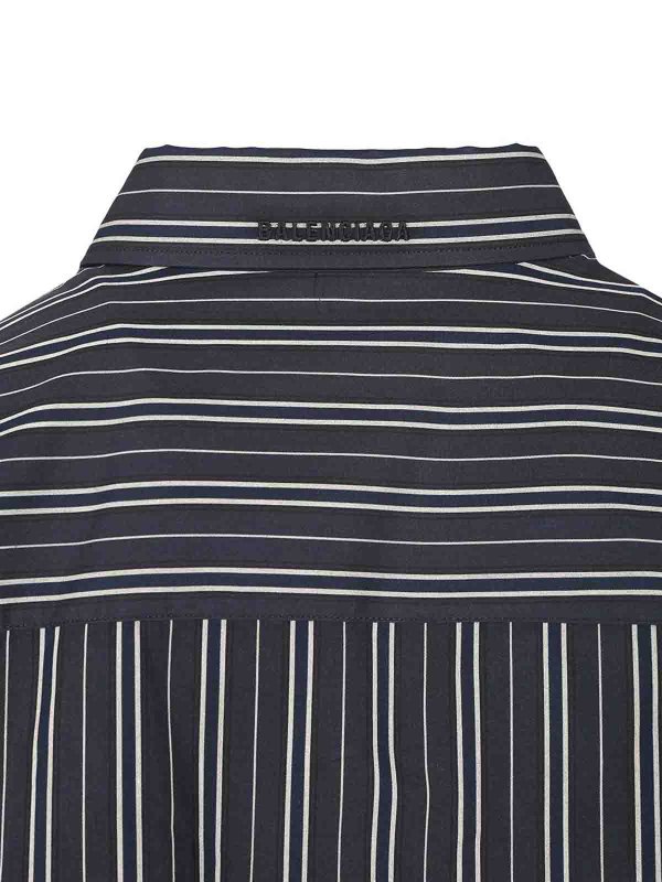 BALENCIAGA buy online Semi-Fitted Shirt In Cotton Poplin