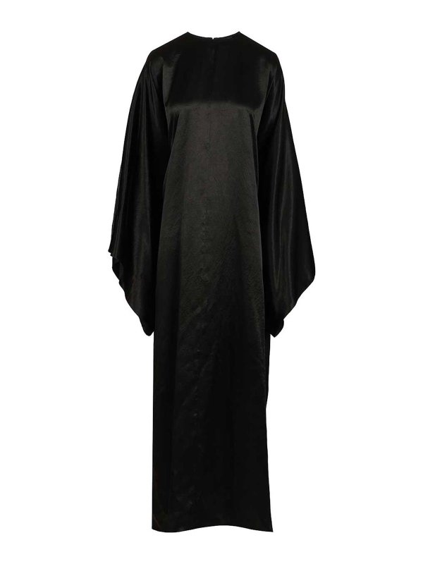 BALENCIAGA: Maxikleider - Maxikleid - Schwarz