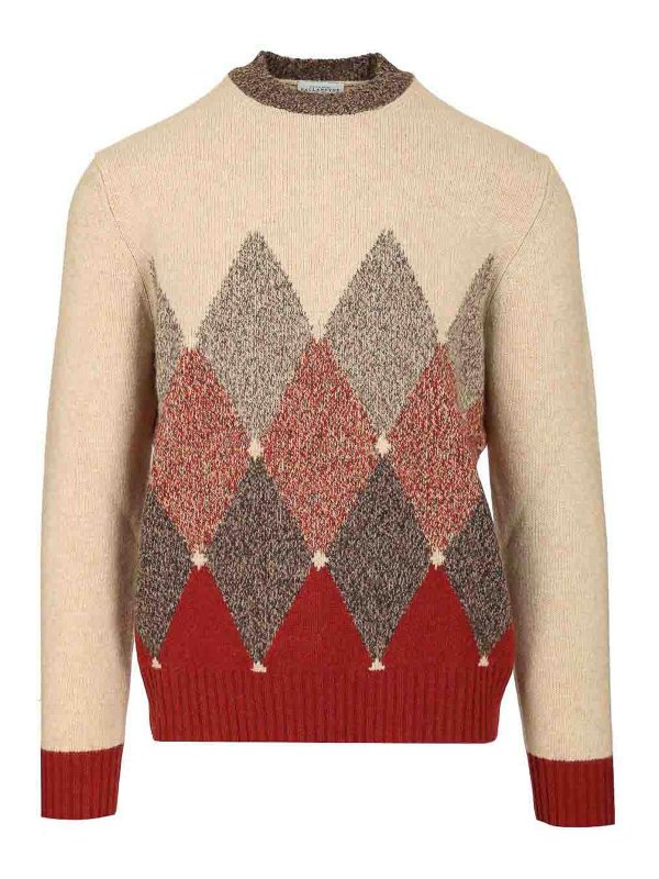 BALLANTYNE: Suéteres con cuello pico - Suéter Cuello Redondo - Multicolor