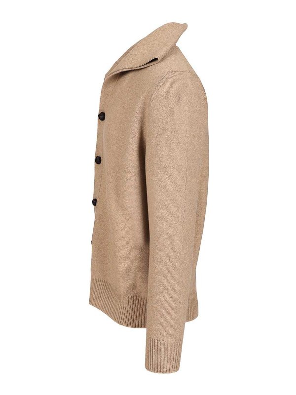 The Best Shops BOTTEGA VENETA: cardigans - Compact Wool Cardigan