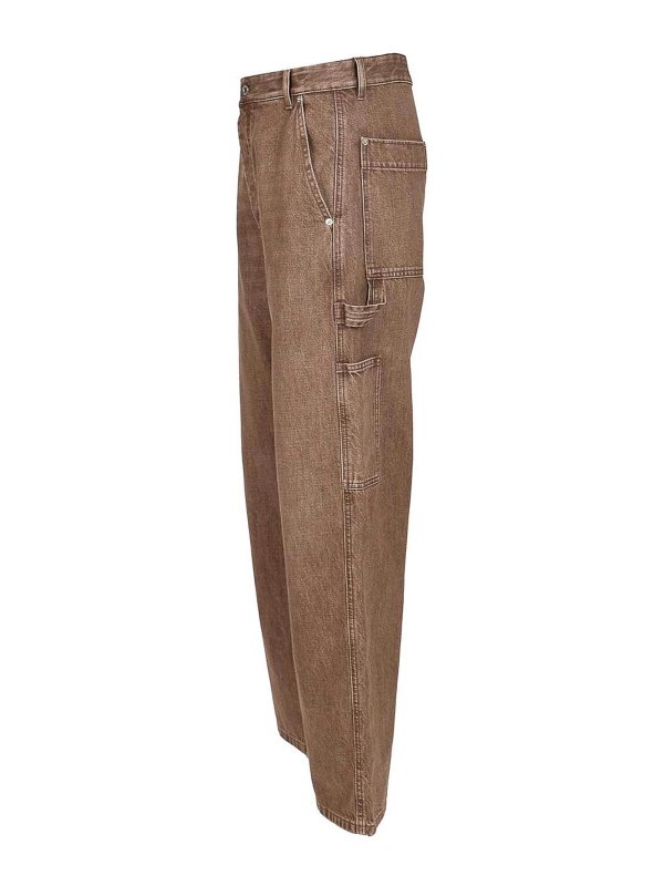 The Best Shops BOTTEGA VENETA: カジュアルトラウザー - カジュアルパンツ - ベージュ