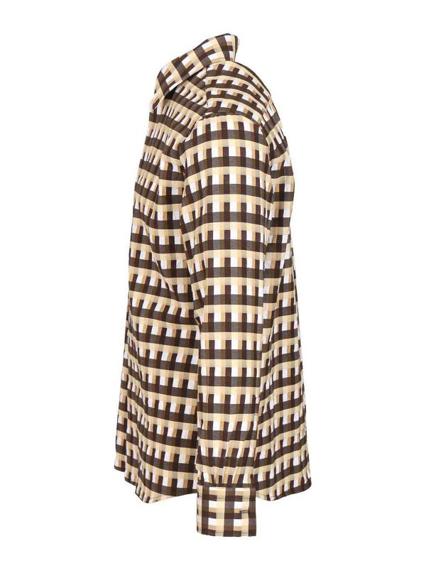 The Best Shops BOTTEGA VENETA: shirts - Checked Shirt