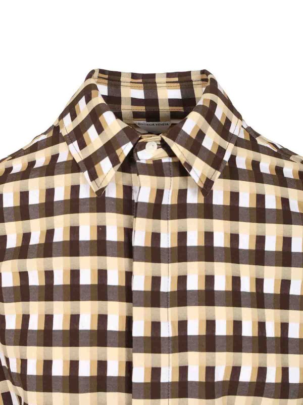 Checked Shirt shop online: BOTTEGA VENETA