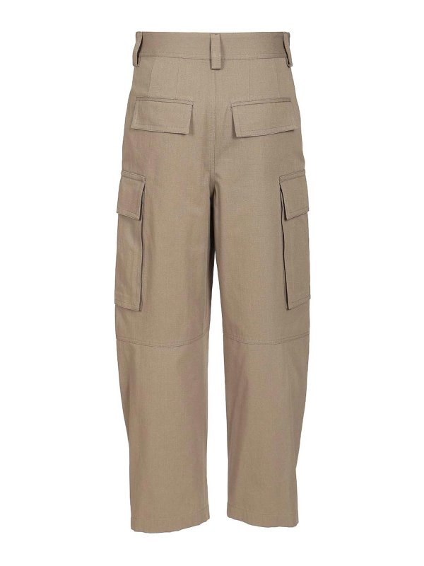 BOTTEGA VENETA: Pantalones casual online - Pantalón Casual - Beis