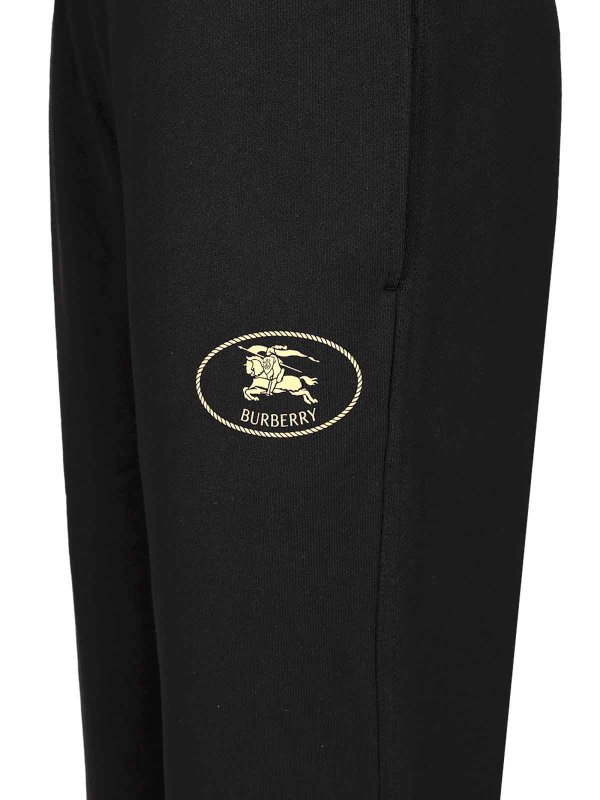 トラックスーツ ボトムス - 黒 shop online: BURBERRY