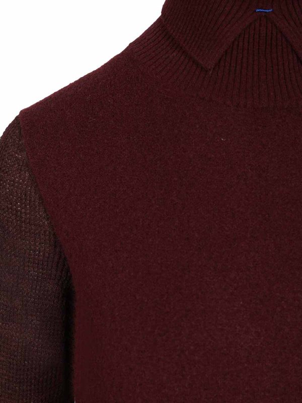 Suéter Cuello Redondo - Rojo Oscuro shop online: BURBERRY