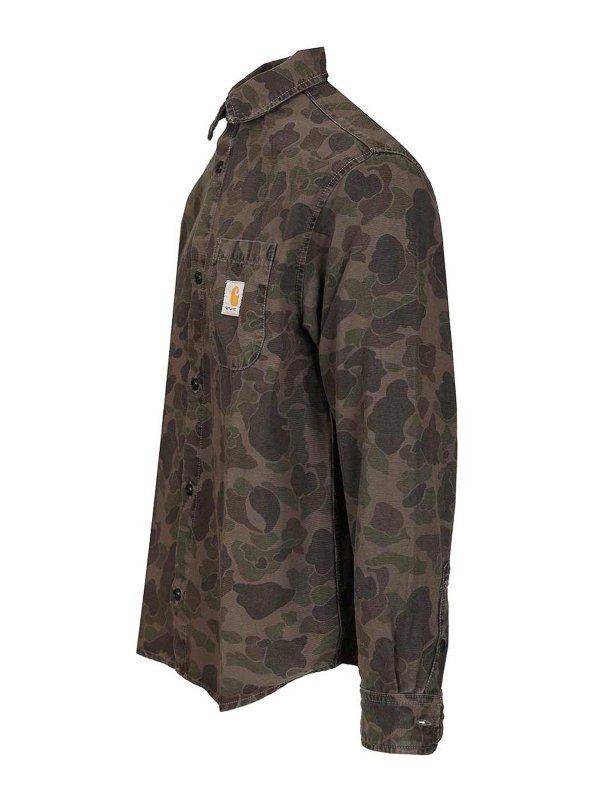 The Best Shops CARHARTT: shirts - L/S Duck Shirt