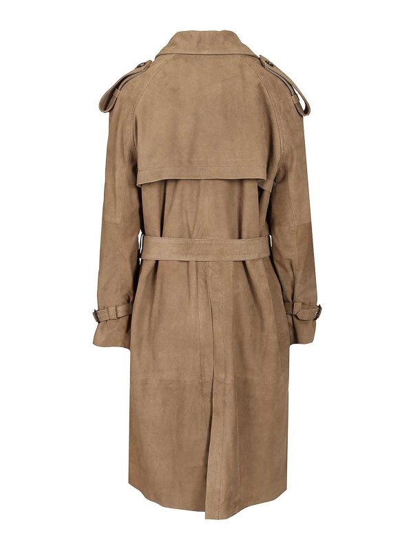 DFOUR: Gabardinas online - Gabardina - Verde