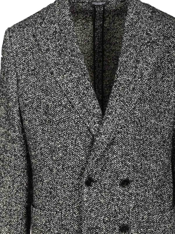 ブレザー - グレー shop online: DOLCE & GABBANA