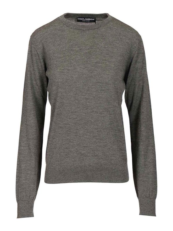 DOLCE & GABBANA: maglia collo rotondo - Maglione cashmere
