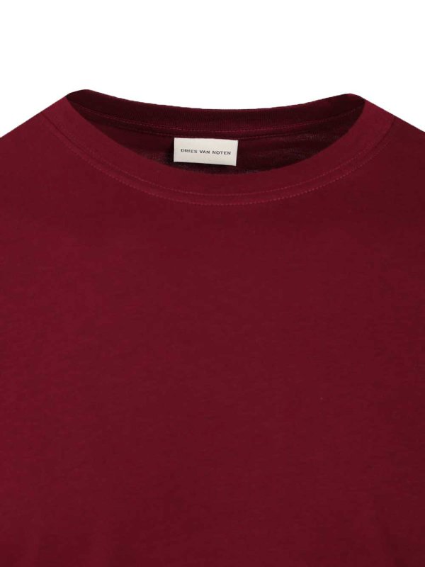 The Best Shops DRIES VAN NOTEN: T-shirts - T-Shirt - Violet