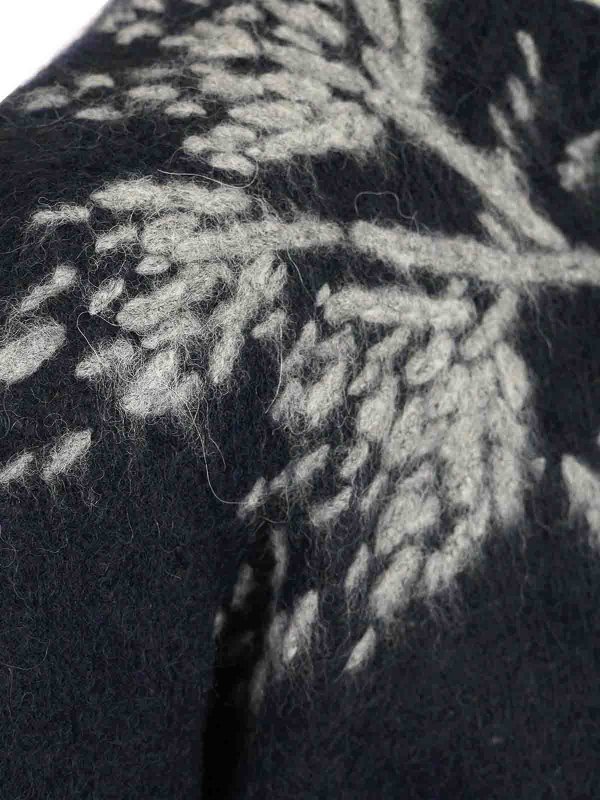 Rundhalspullover - Blau shop online: DRIES VAN NOTEN