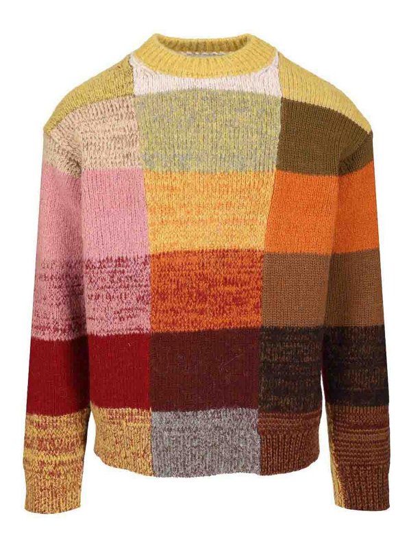 DRIES VAN NOTEN: crew necks - Wool-Blend Sweater Marti