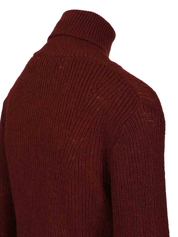 DRIES VAN NOTEN buy online Pull Col Rond - Rouge Brun