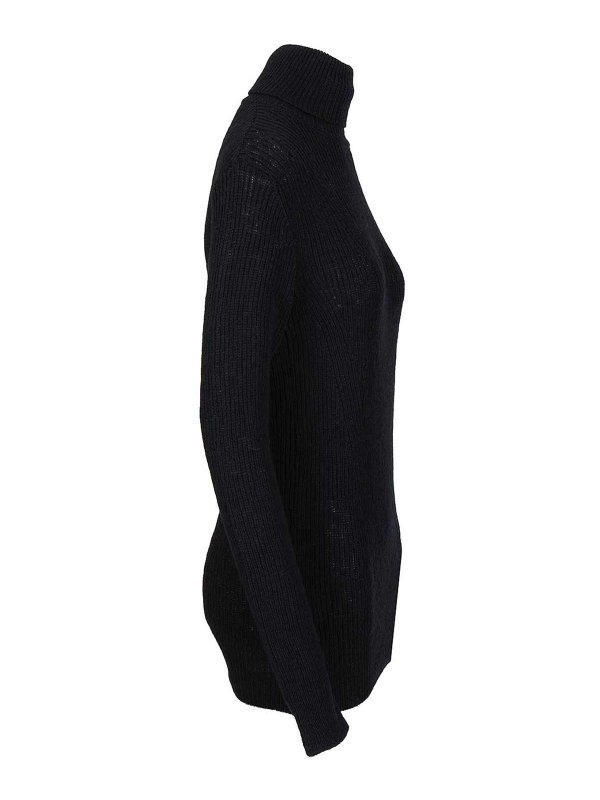 The Best Shops DRIES VAN NOTEN: クルーネック - クルーネック - 黒