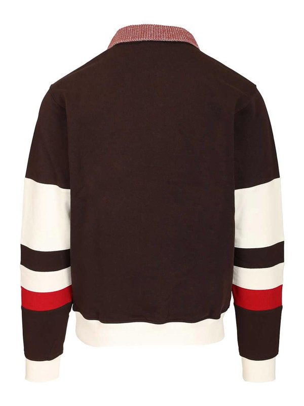 DRÔLE DE MONSIEUR: polo shirts online - Long-Sleeved Polo Shirt