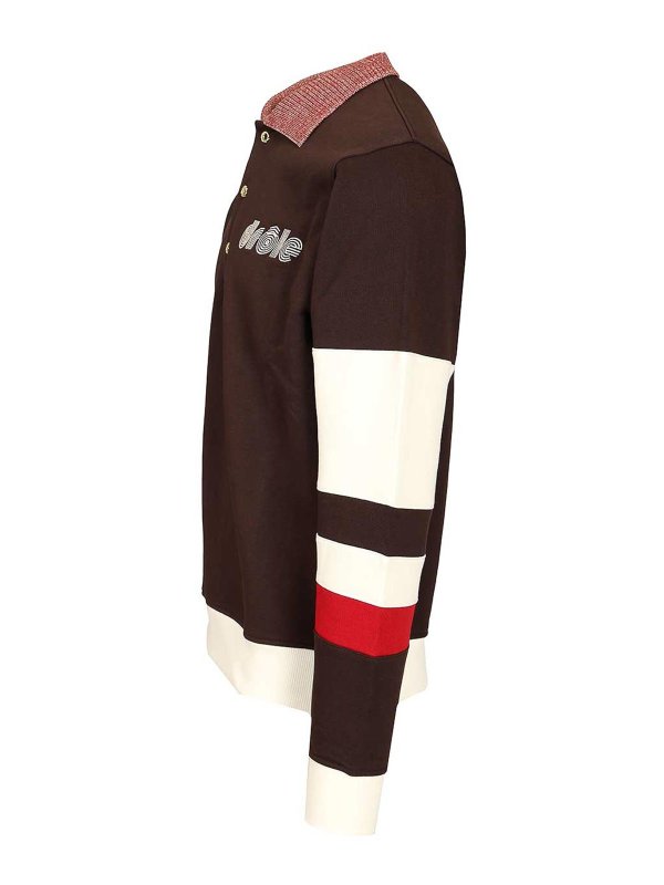 The Best Shops DRÔLE DE MONSIEUR: polo shirts - Long-Sleeved Polo Shirt