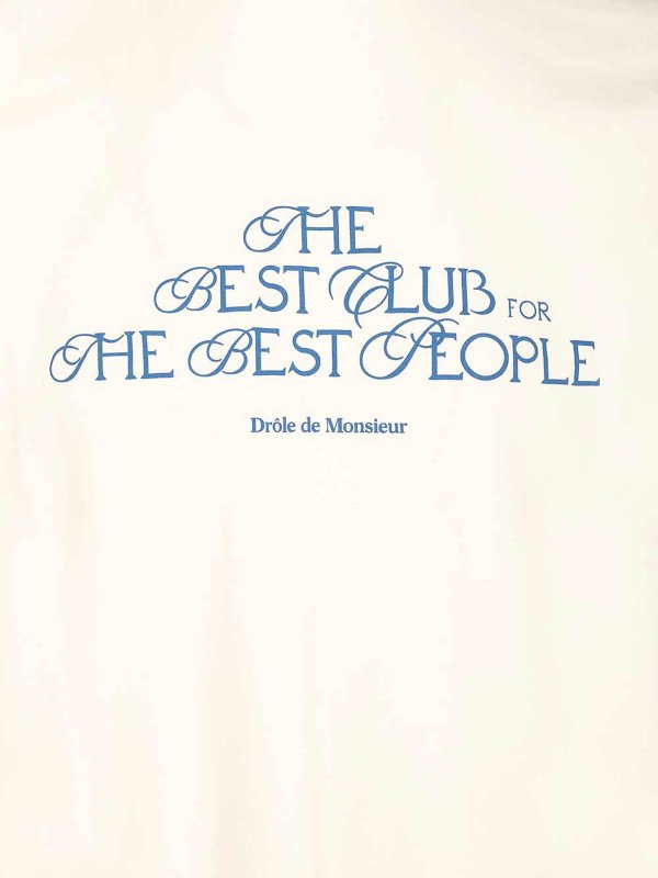 The Best Shops DRÔLE DE MONSIEUR: T-shirts - T-Shirt - Weiß