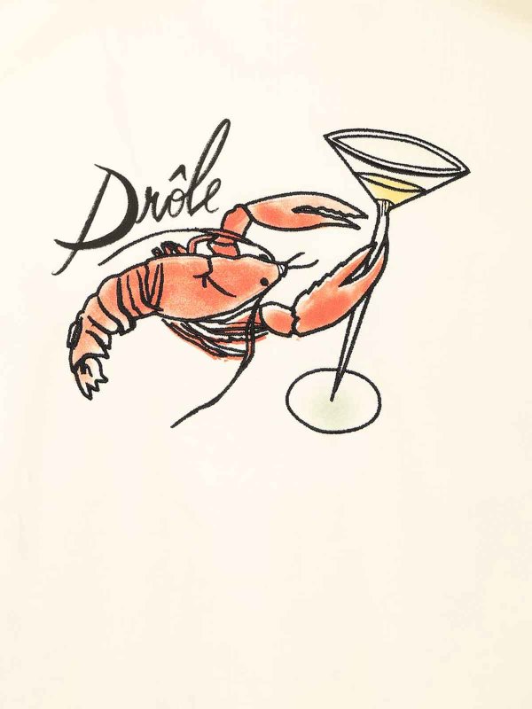 The Best Shops DRÔLE DE MONSIEUR: T-shirts - T-Shirt - Weiß