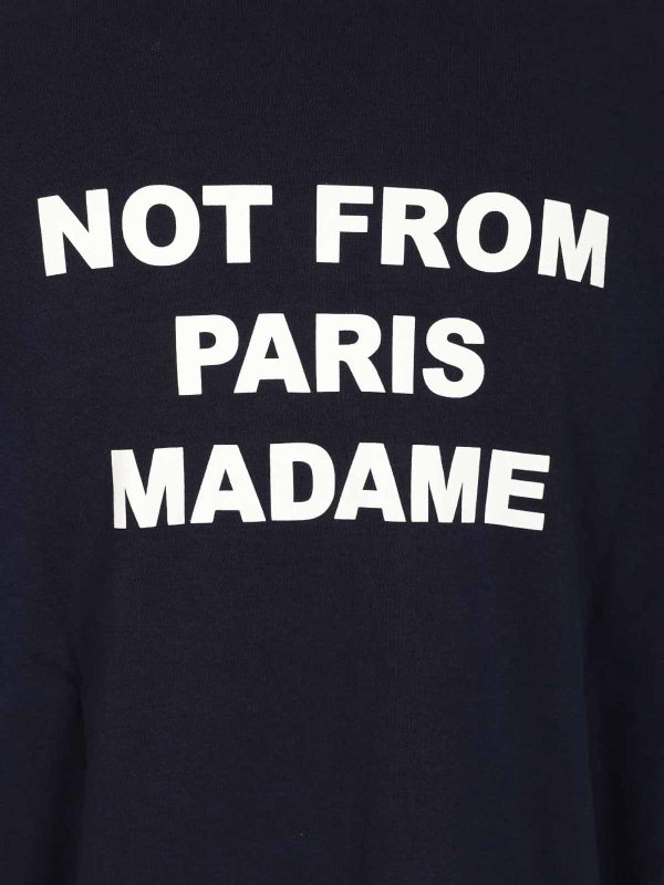 Slogan Manches Longues T-Shirt shop online: DRÔLE DE MONSIEUR