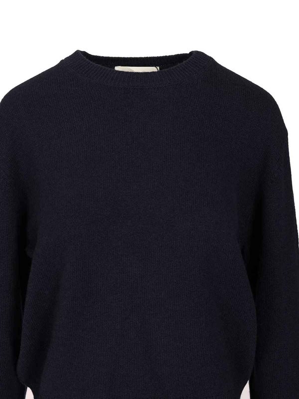 クルーネック - ブルー shop online: DUNST