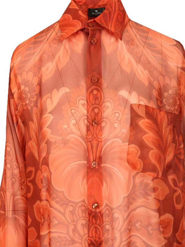 Silk Shirt shop online: ETRO