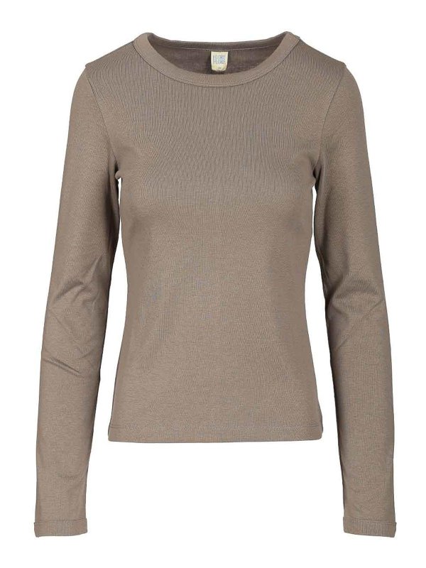 FLORE FLORE: T-shirts - T-Shirt - Braun