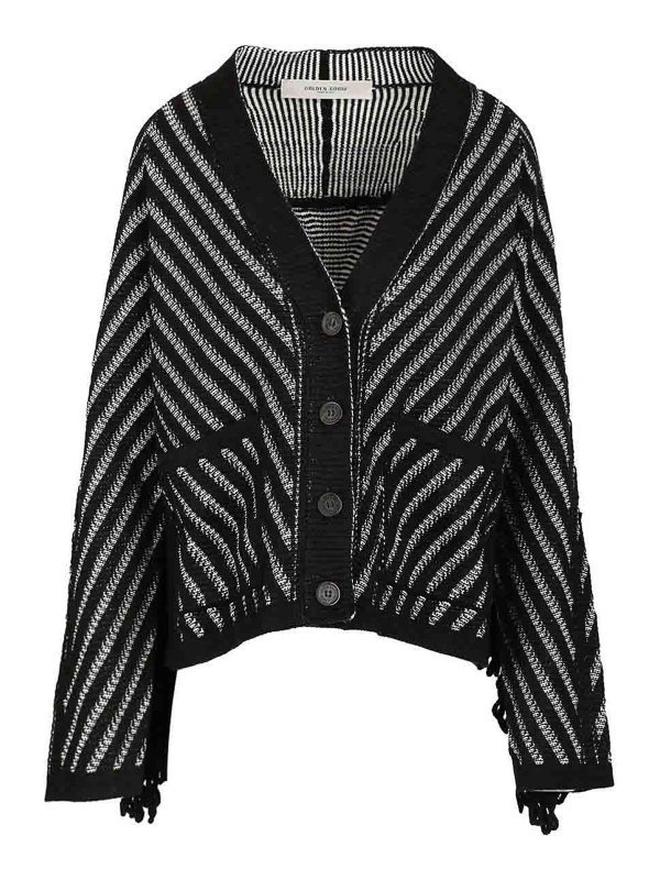 GOLDEN GOOSE: Cardigans - Cardigan - Schwarz