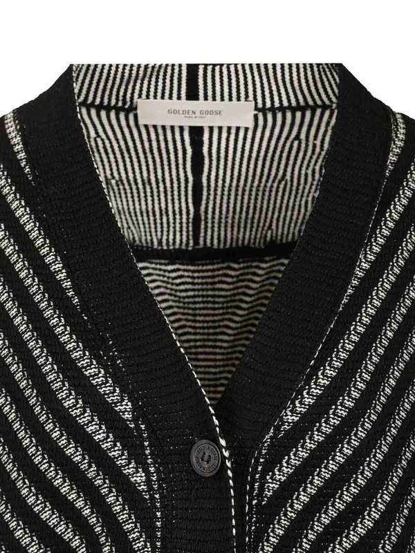 Cardigan - Schwarz shop online: GOLDEN GOOSE