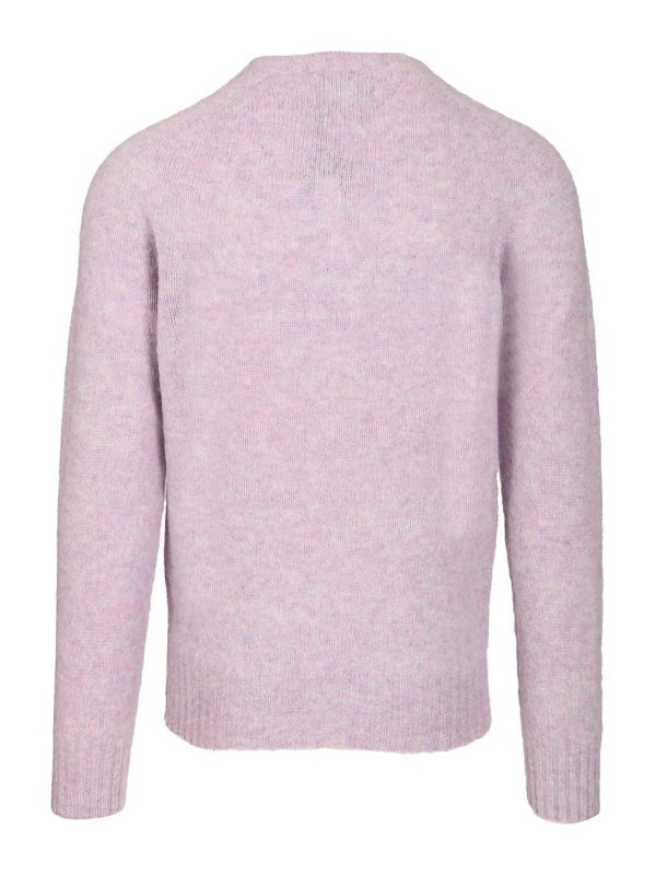 HOWLIN: Strickpullover mit Rundhalsausschnitt online - Rundhalspullover - Lila