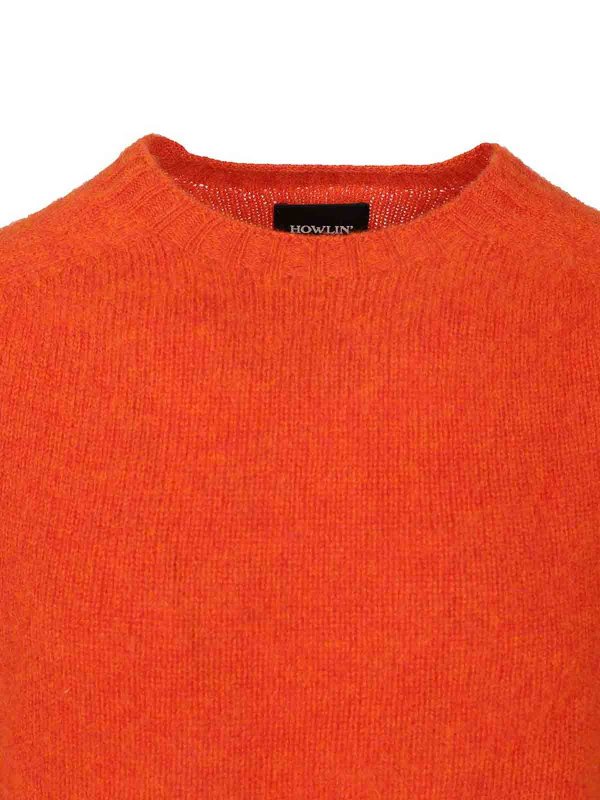 Shetland Wool Crew Neck shop online: HOWLIN