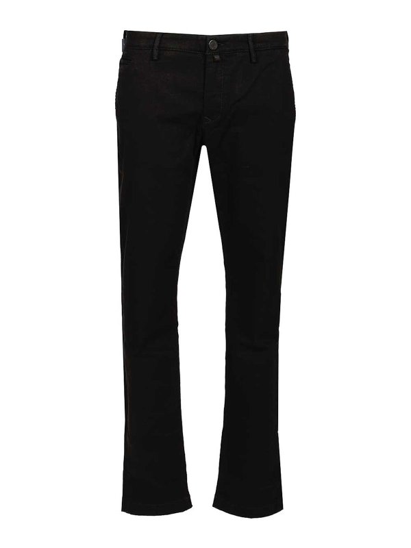 JACOB COHEN: Casual Hosen - Casual Hose - Schwarz