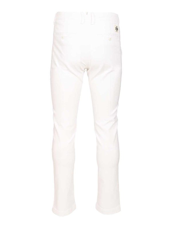 JACOB COHEN: casual trousers online - Slim-Fit Chino Trousers