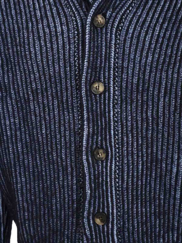 カーディガン - ブルー Replica 
online: JACOB COHEN