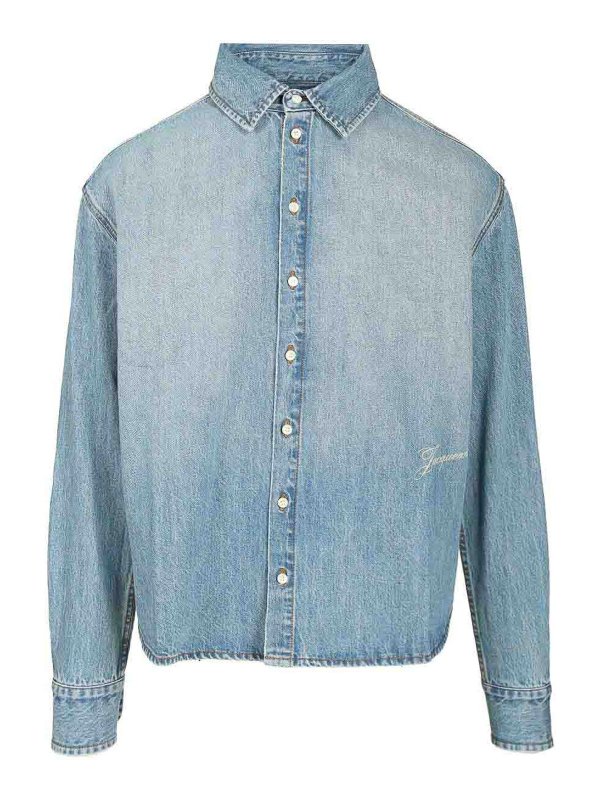 JACQUEMUS: Camisas - Camisa - Azul Claro